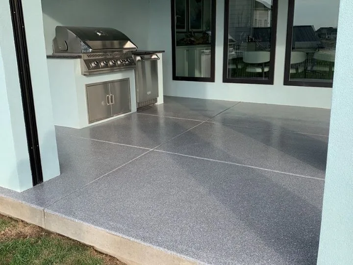 Porch Concrete Floors