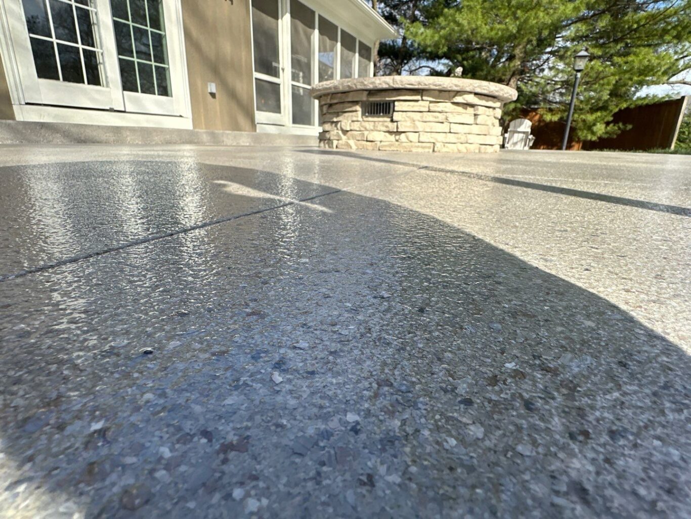 Patio Floor Concrete Coatings in Kansas